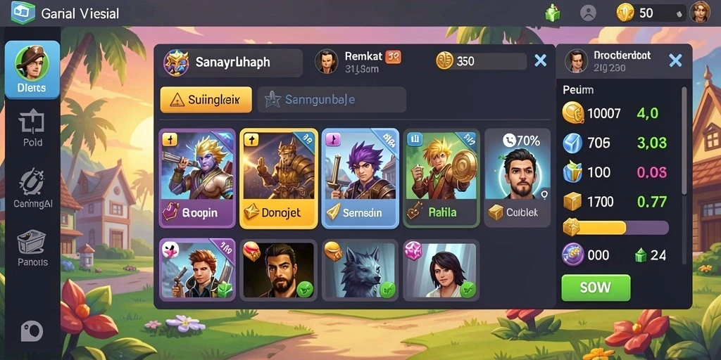 Screenshot menunjukkan fitur multiplayer yang seru.
