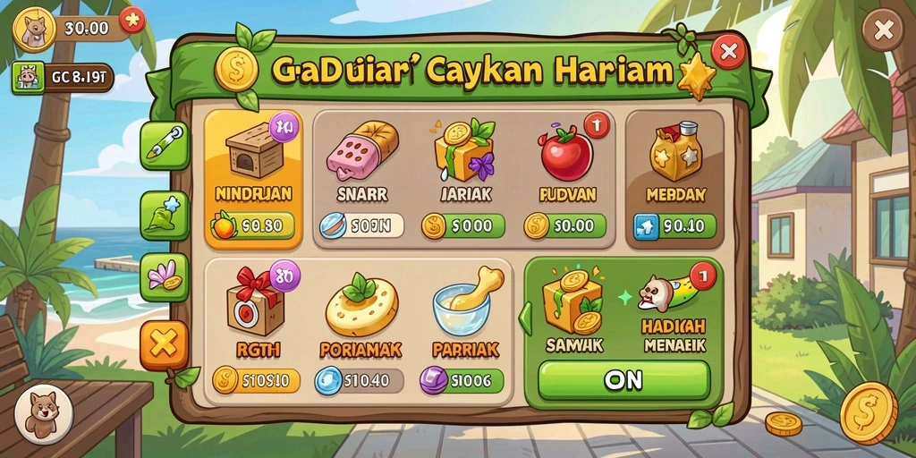 Fitur bonus yang menguntungkan bagi pengguna.