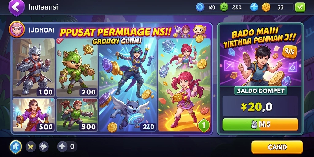 Pengalaman bermain yang menyenangkan dan menantang.