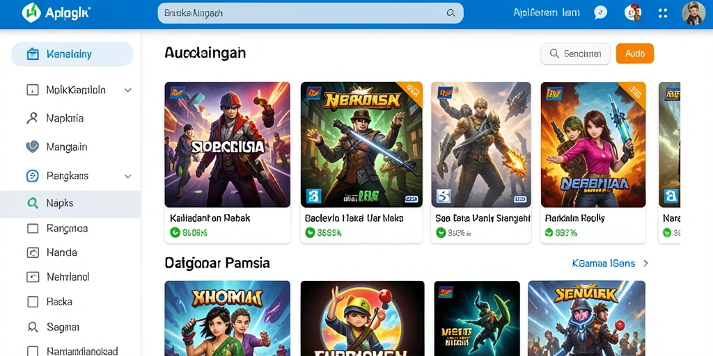 Grafis berkualitas tinggi yang membuat permainan lebih seru.