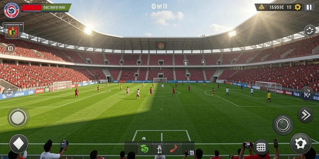 Screenshot level baru yang menantang dan memikat.