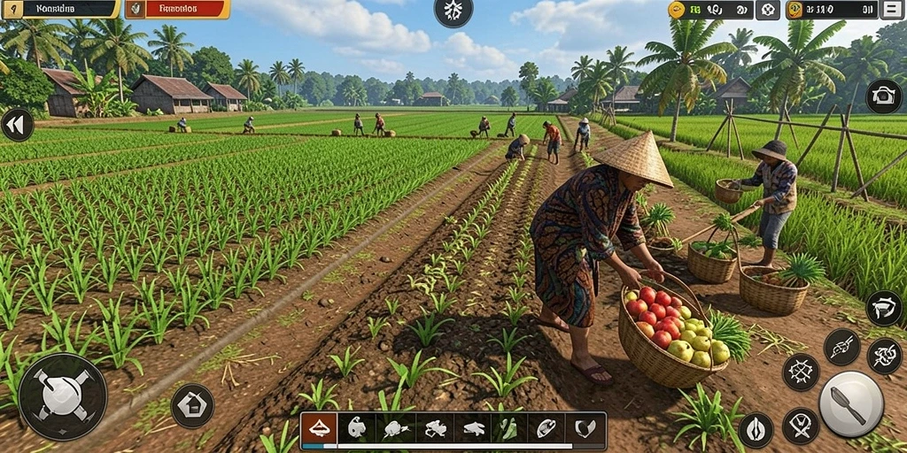 Fitur interaksi antar pemain yang seru.
